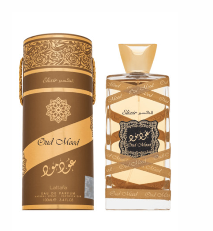 Oud Mood Elixir Lattafa Perfumes 100 ML Original