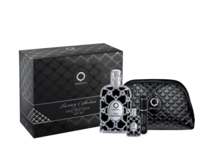Al Haramain - Kit Luxury Collection Oud Saffron (Orientica) 80 ML + 10 ML Original